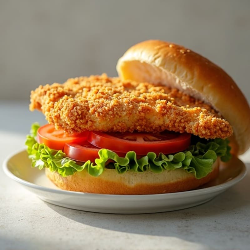 Crispy Baked Chicken Sandwich