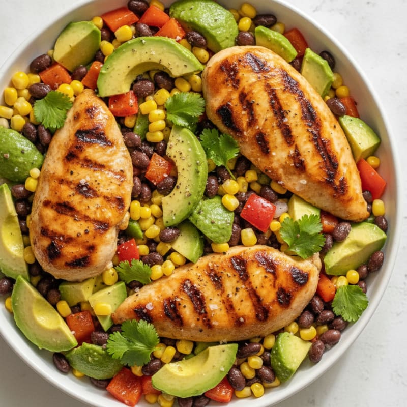 Avocado and Black Bean Salad