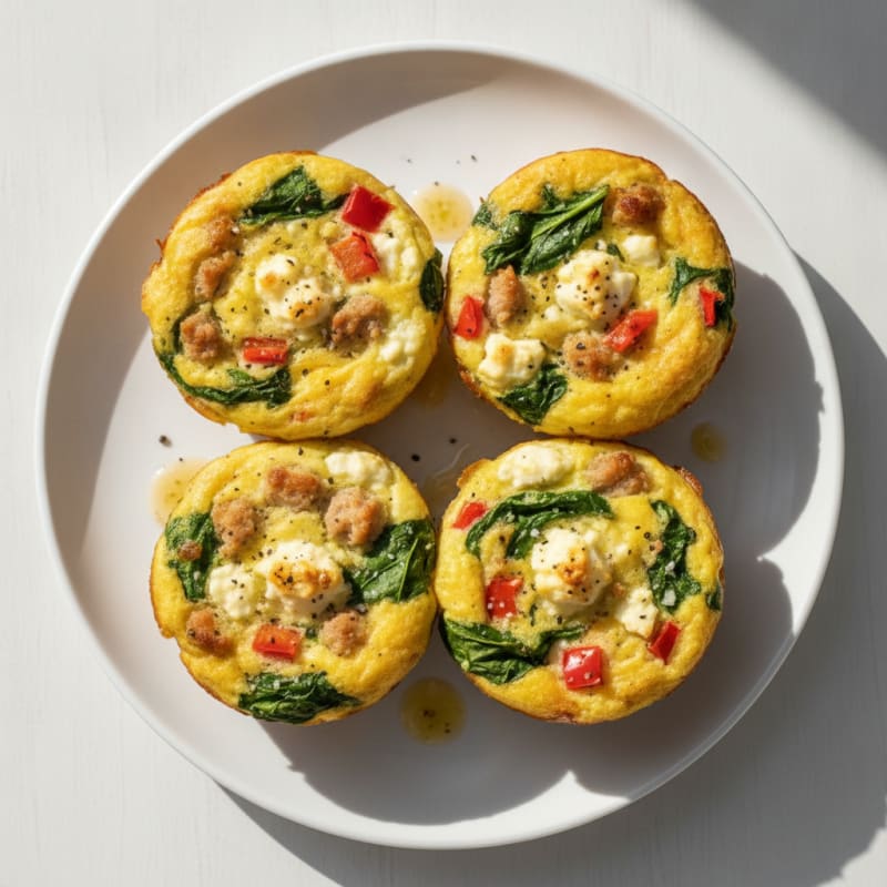 Baked Egg and Vegetable Muffin Cups