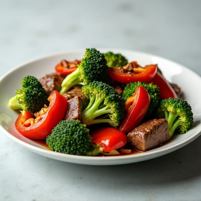 Garlic Ginger Beef and Broccoli Stir-Fry