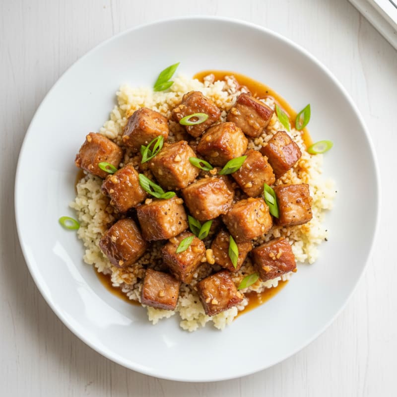 Crispy Caramelized Pork Belly Bites