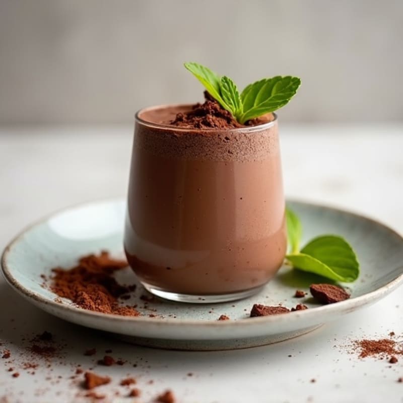 Creamy Dark Chocolate Avocado Mousse