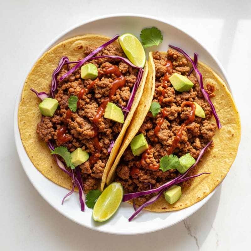 Smoky Chili-Lime Beef Tacos