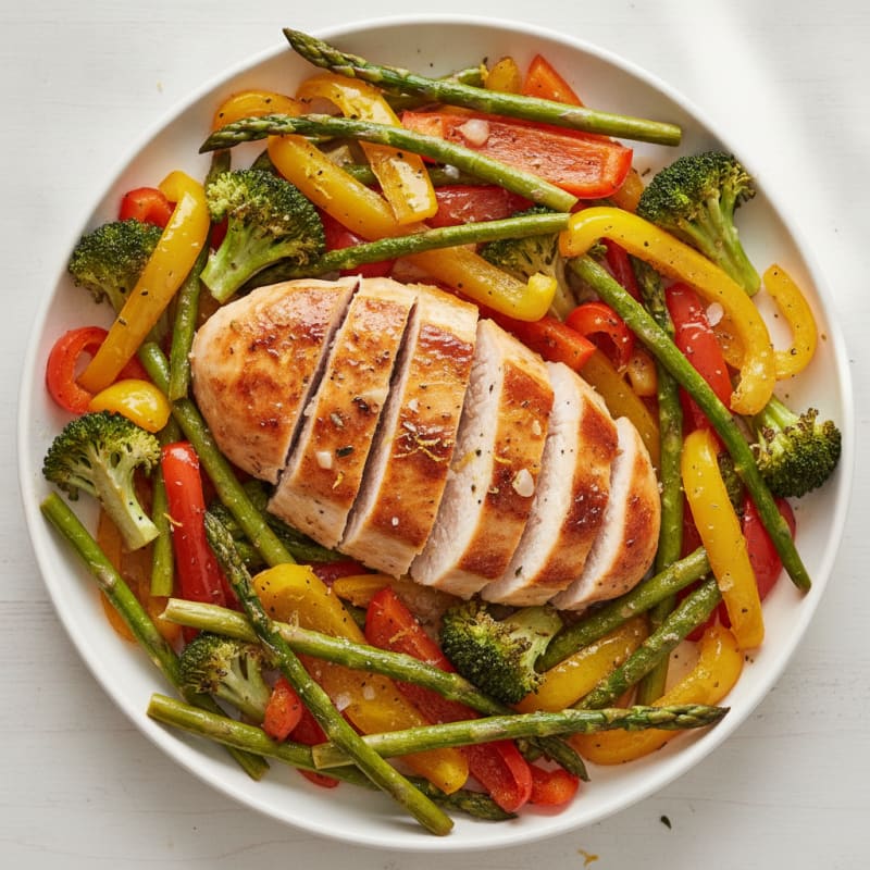 Sheet Pan Lemon Herb Chicken and Veggies