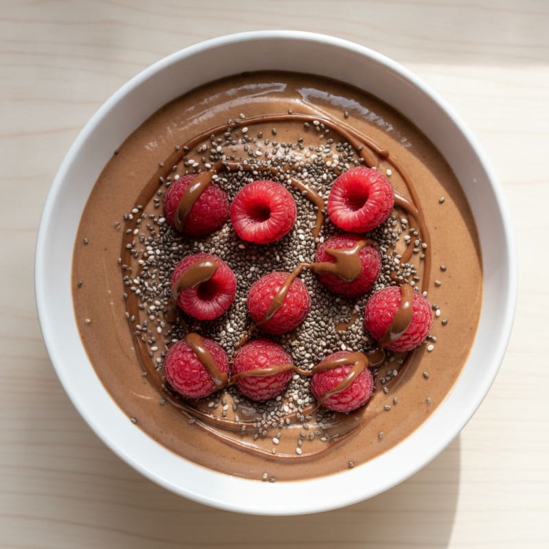 Silky Chocolate Protein Pudding