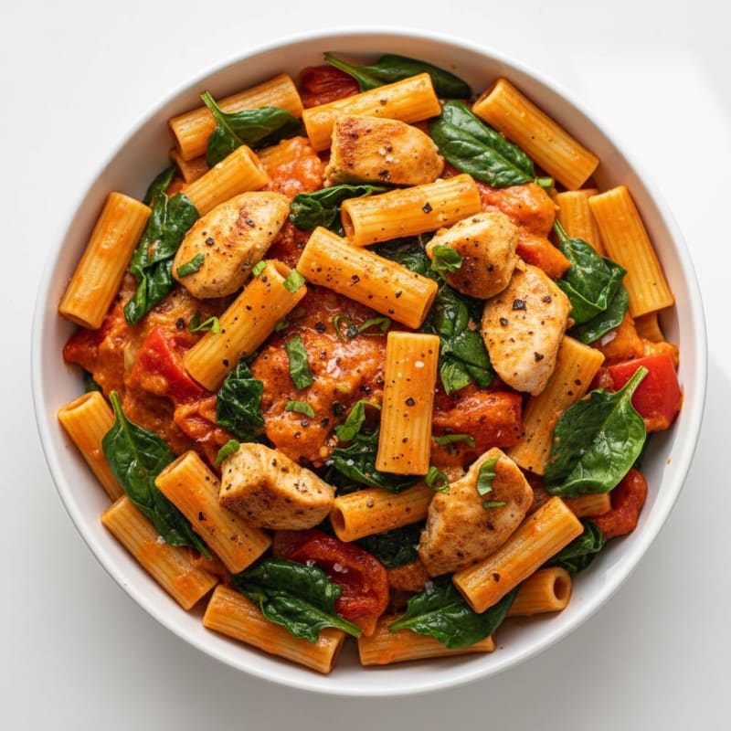 Creamy Roasted Red Pepper Pasta