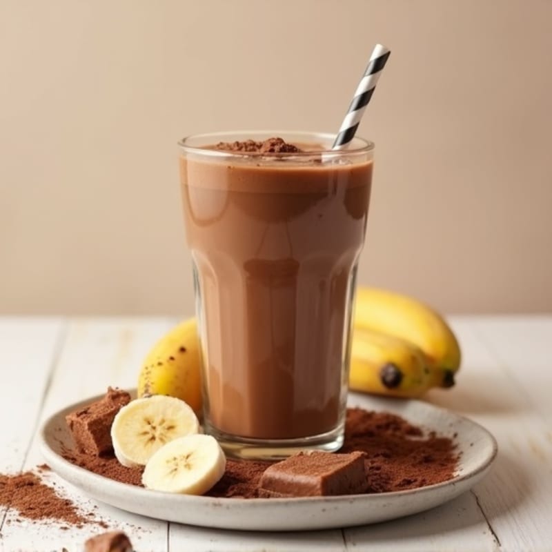 Creamy Chocolate Protein Smoothie