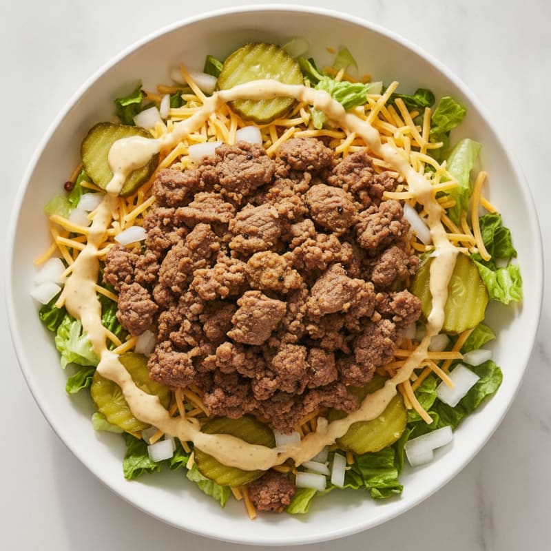 Big Mac Protein Bowl