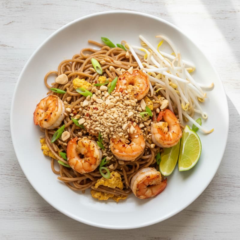 Shrimp Pad Thai Noodles