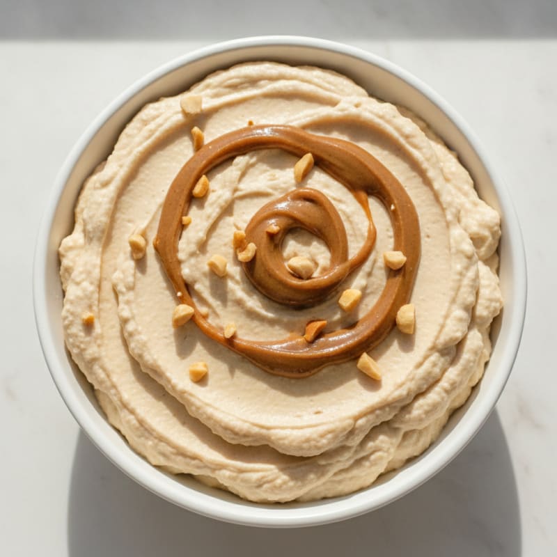 Creamy Cottage Cheese and Peanut Butter Protein Mousse