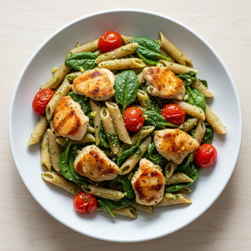 Creamy Pesto Chicken Pasta