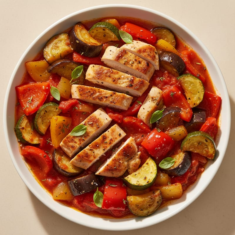 Roasted Vegetable Provencal Ratatouille