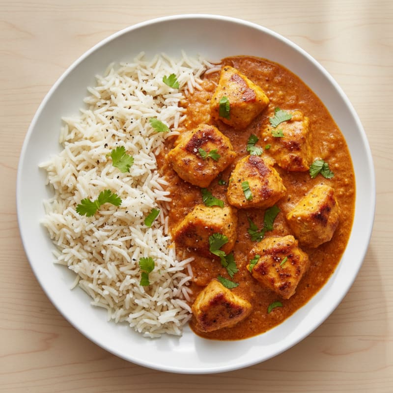 Chicken Tikka Masala with Basmati Rice