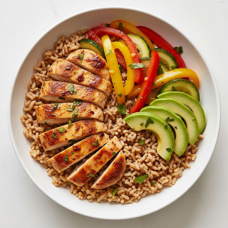 Smoky Chili-Lime Chicken and Rice Bowl
