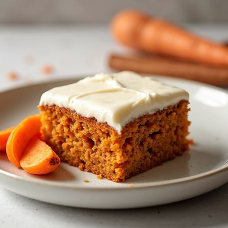 Sugar-Free Low Carb Carrot Cake with Creamy Frosting
