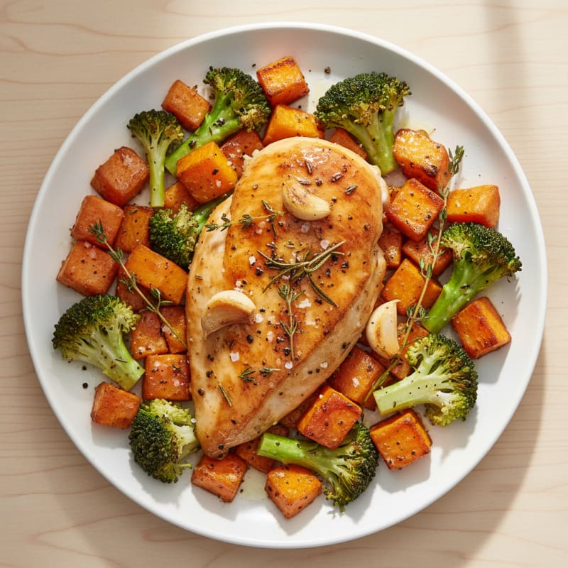 Garlic Herb Roasted Chicken