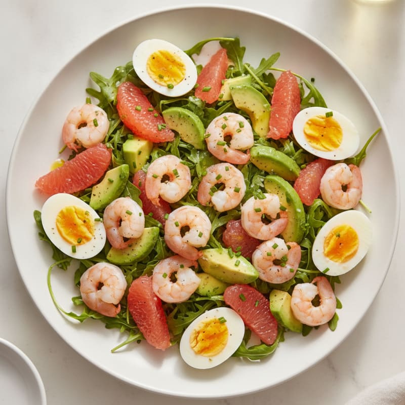 Tangy Shrimp and Avocado Salad
