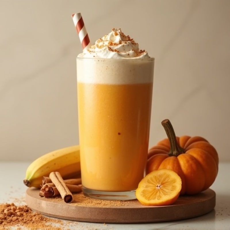Creamy Pumpkin Spice Protein Smoothie