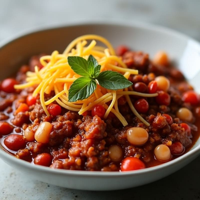 Lean Slow Cooker Beef Chili