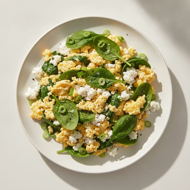 Savory Cottage Cheese Egg Scramble