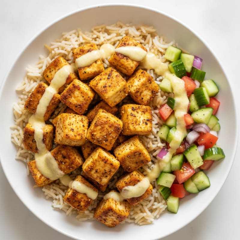 Chicken Shawarma Rice Bowl