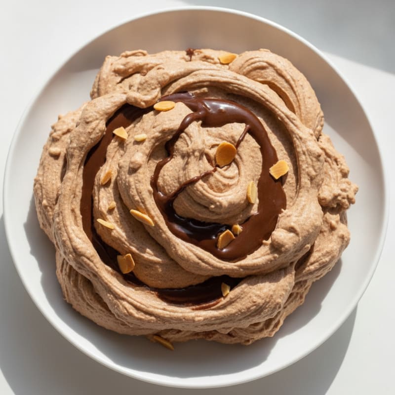 Creamy Chocolate Protein Mousse with Egg Whites