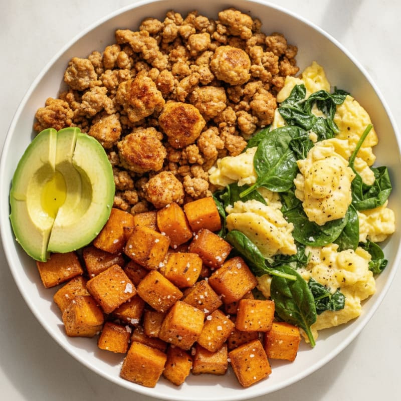 Savory Breakfast Protein Bowl