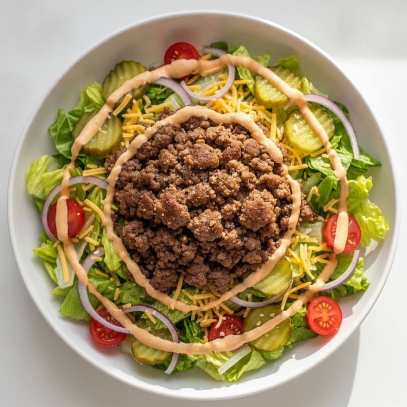 Big Mac Protein Bowl