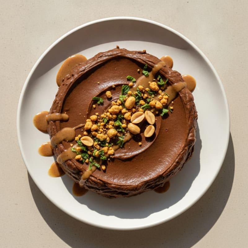 Chocolate Peanut Butter Protein Mousse