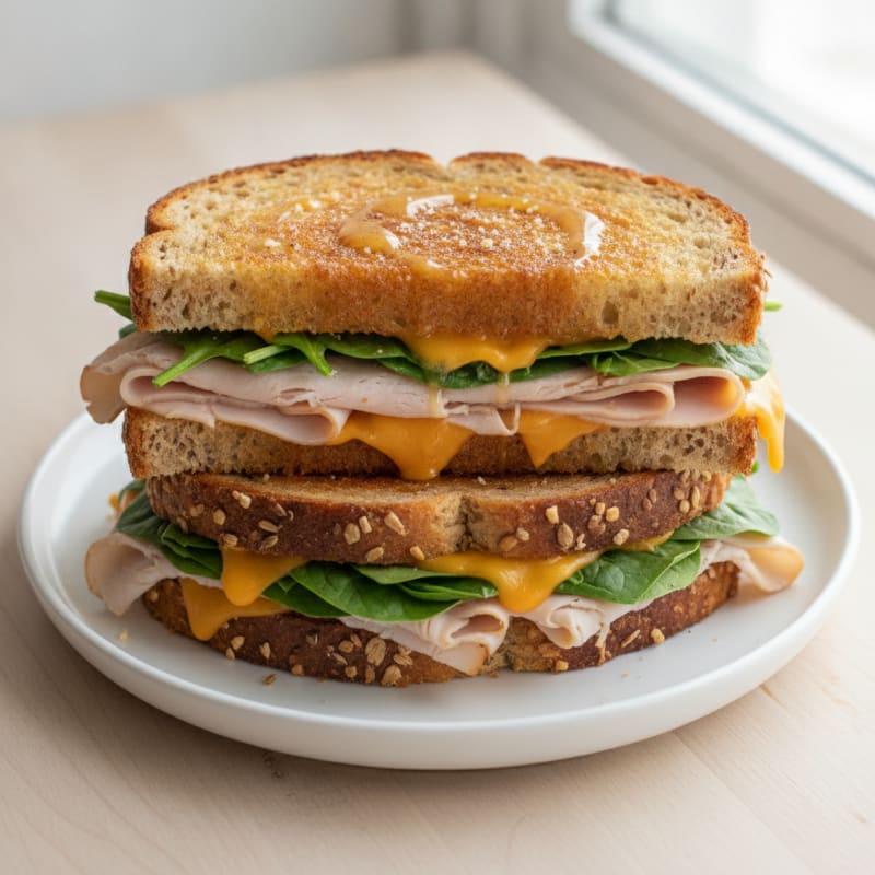 Ultimate Triple-Decker Grilled Cheese