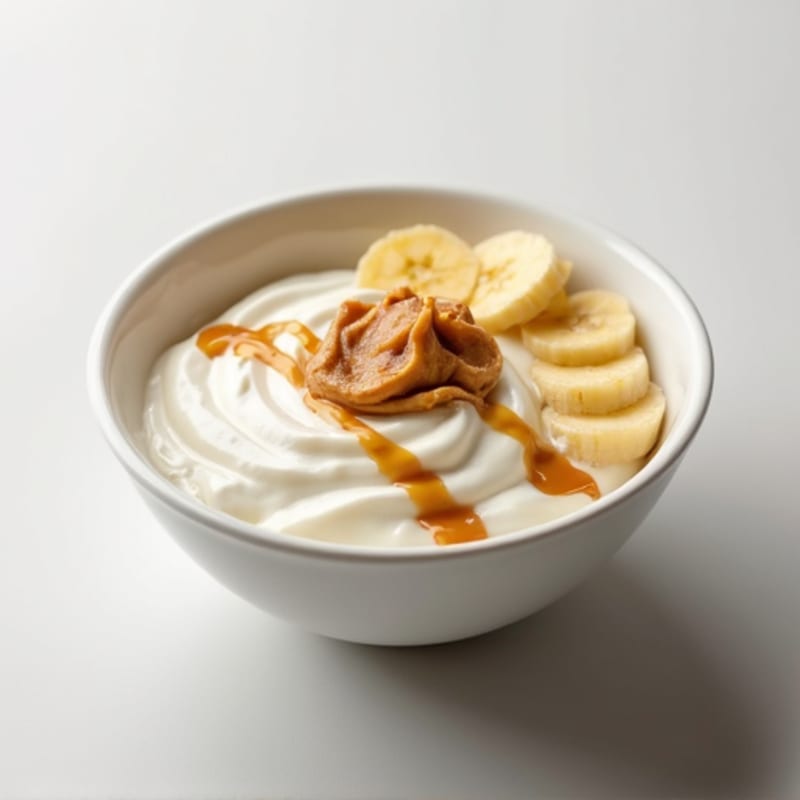 Greek Yogurt Bowl with Almond Butter and Banana