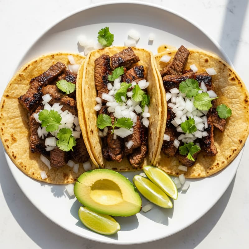 Carne Asada Street Tacos