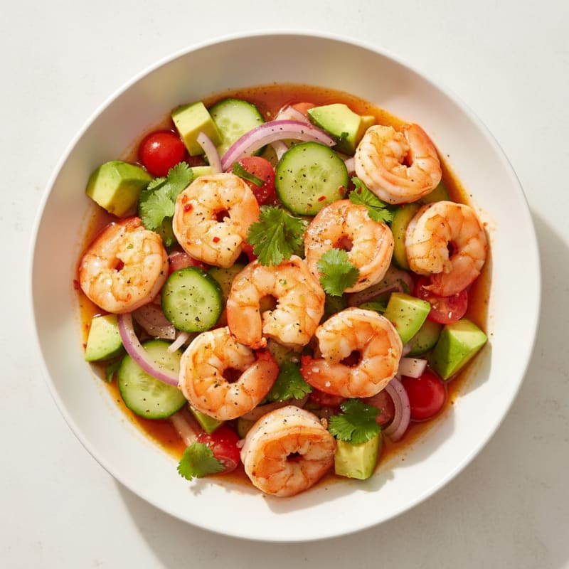 Zesty Chili-Lime Shrimp Ceviche