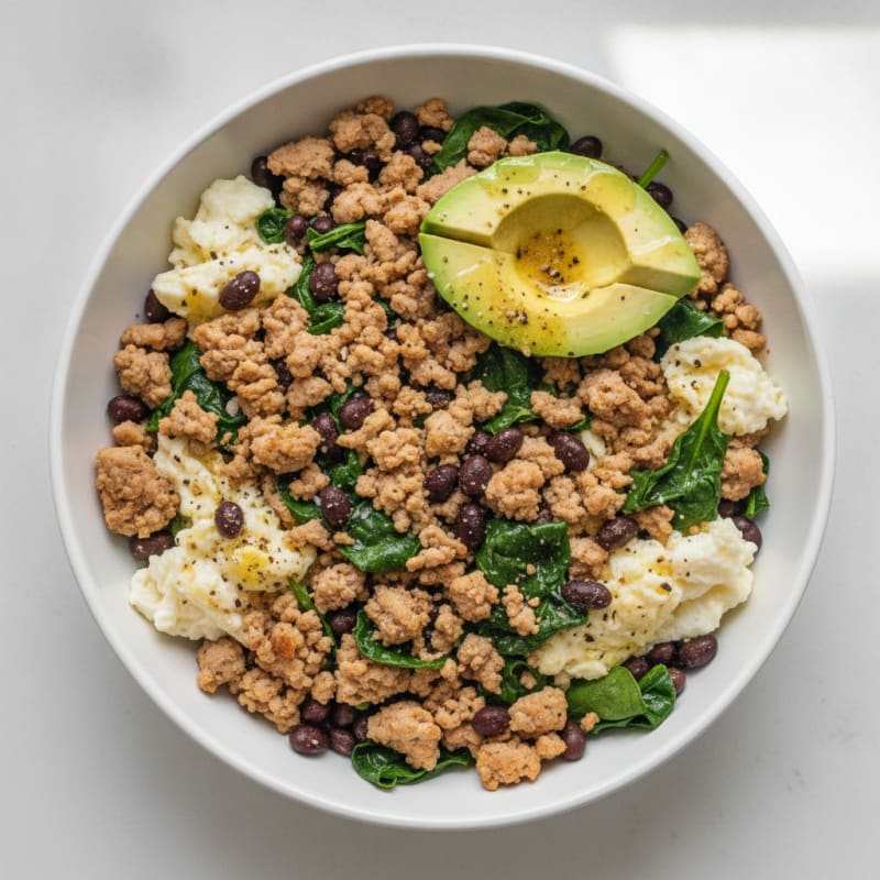 Savory Breakfast Protein Bowl