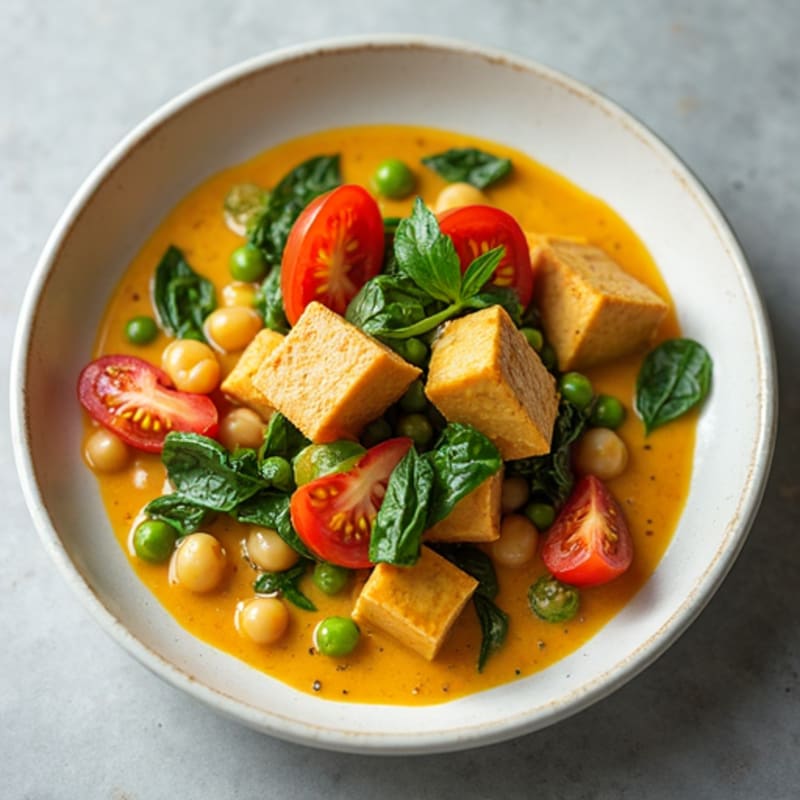 Creamy Coconut Chickpea Curry Stew