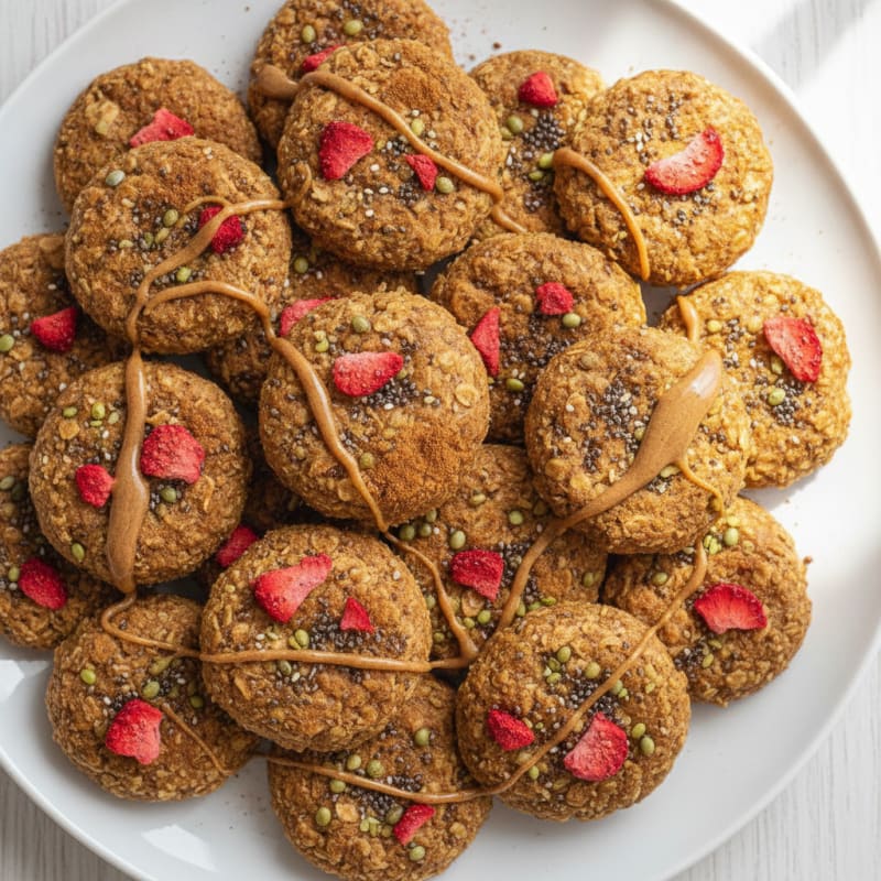 Berry Almond Butter Energy Bites