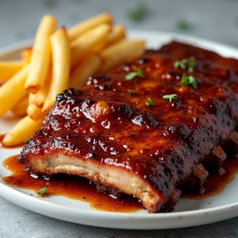 Sweet-Smoky Oven-Baked Baby Back Ribs