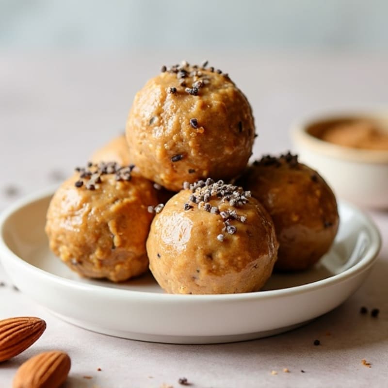 No-Bake Almond Butter Protein Bites