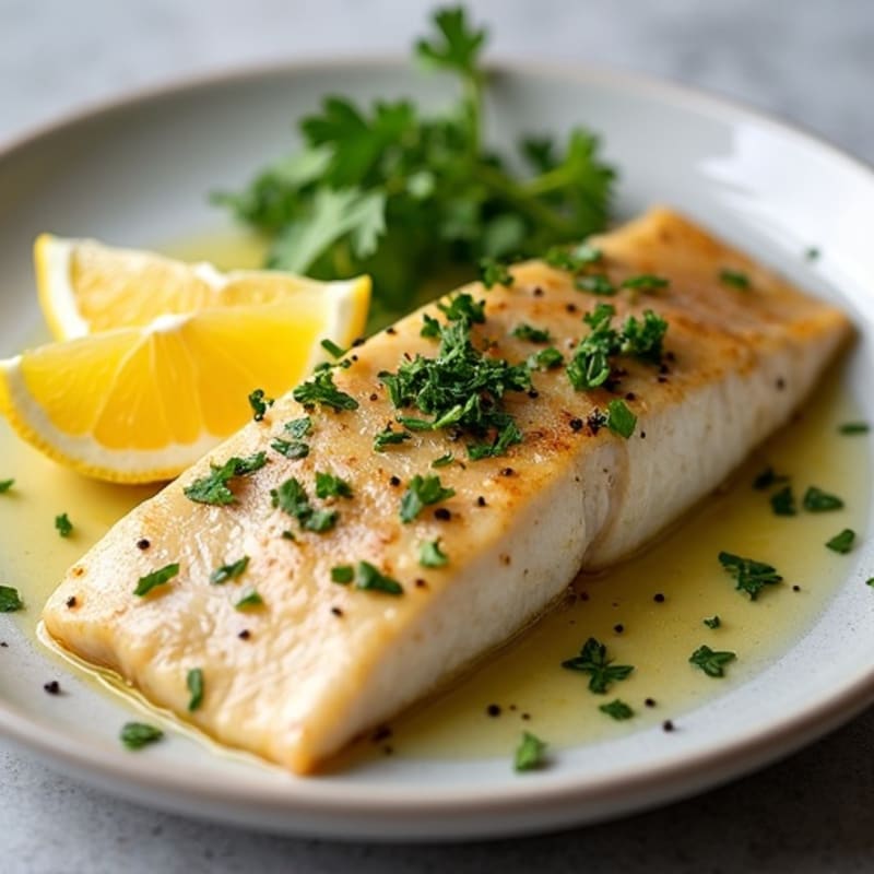 Lemon-Herb Pan Seared Barramundi