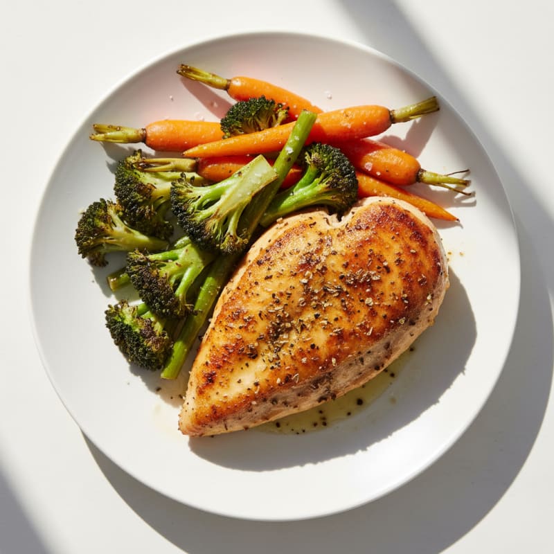 Crispy Lemon-Herb Roasted Chicken