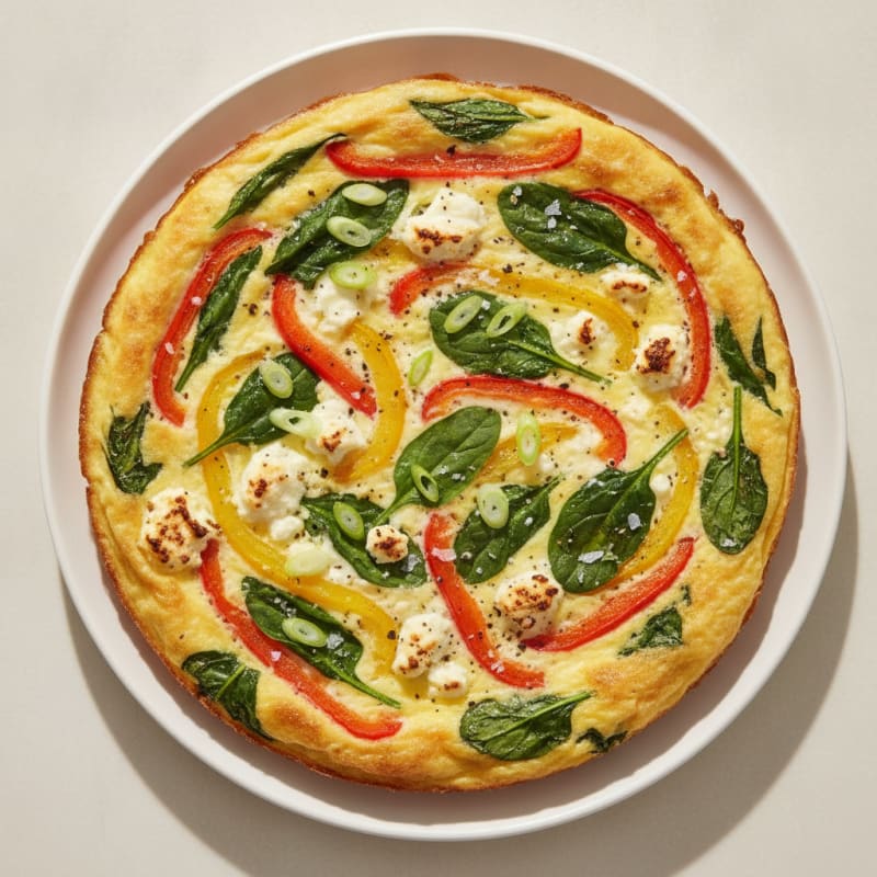 Bell Pepper and Egg White Frittata
