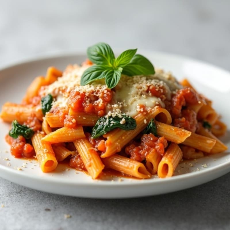 Protein-Packed Turkey and Veggie Baked Ziti