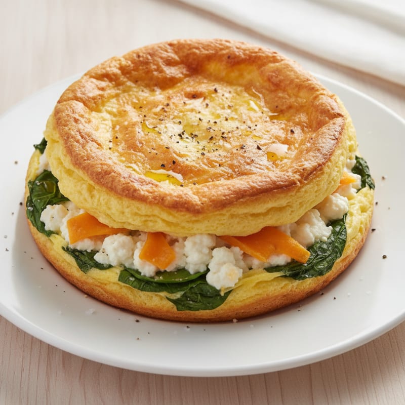 Baked Egg and Cheese Soufflé