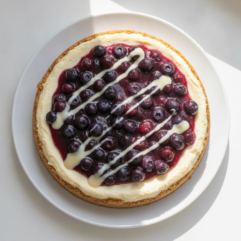 Creamy Greek Yogurt Protein Cheesecake