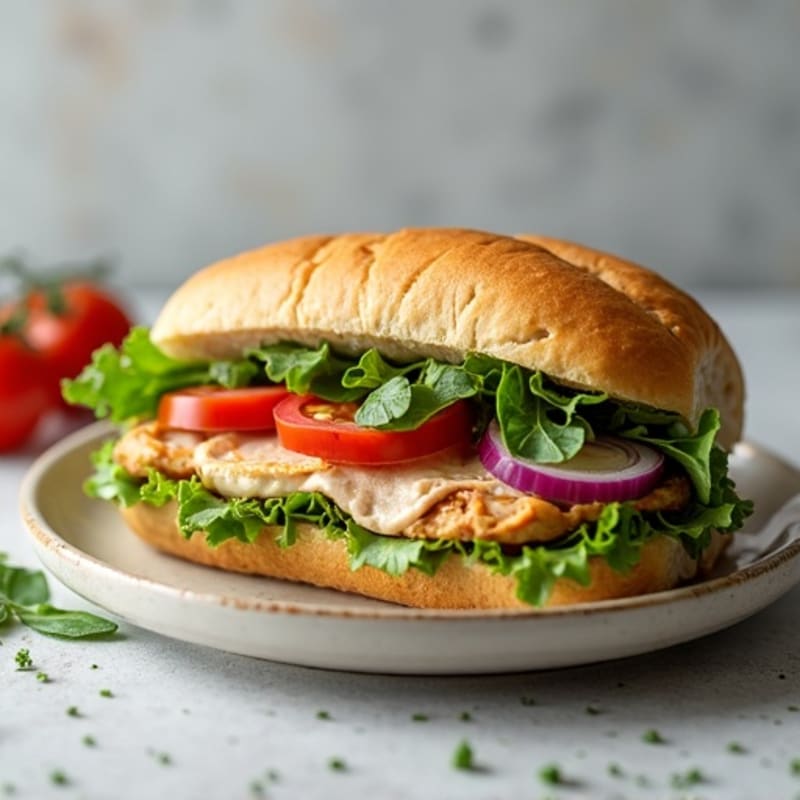 Lean Turkey Italian Sub with Fresh Herbs