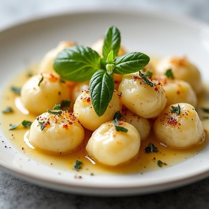 Herb-Roasted Ricotta Gnocchi with Sage Brown Butter