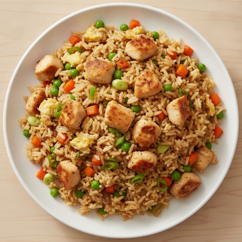 Chicken and Vegetable Fried Rice