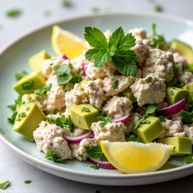 Herb-Loaded Greek Yogurt Tuna Salad