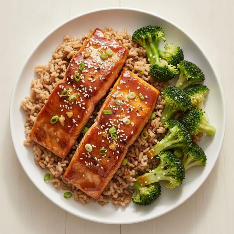Teriyaki Glazed Salmon