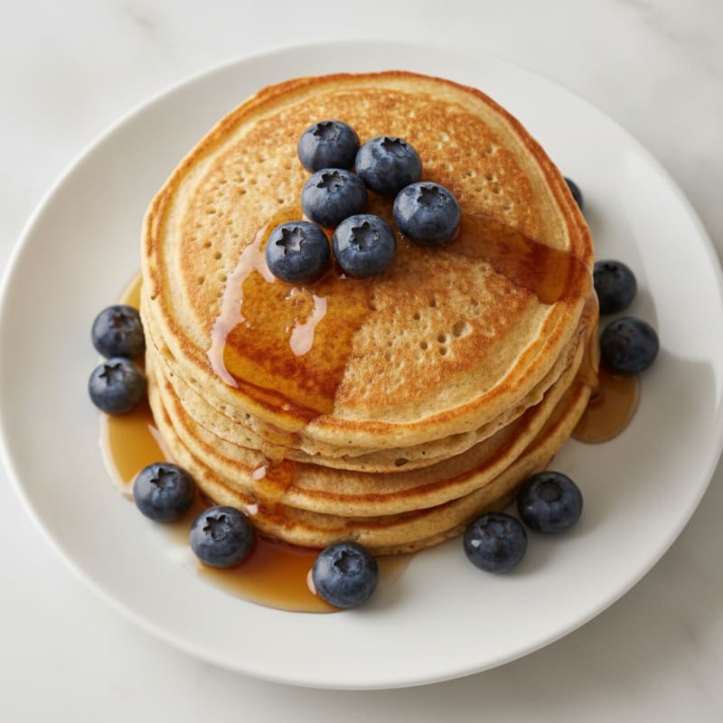 Fluffy Buttermilk-Style Protein Pancakes
